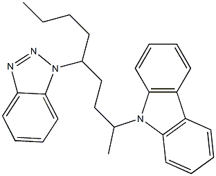 5-(1H-Benzotriazol-1-yl)-2-(9H-carbazol-9-yl)nonane