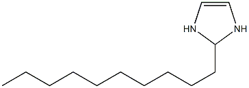 2-Decyl-4-imidazoline Structure