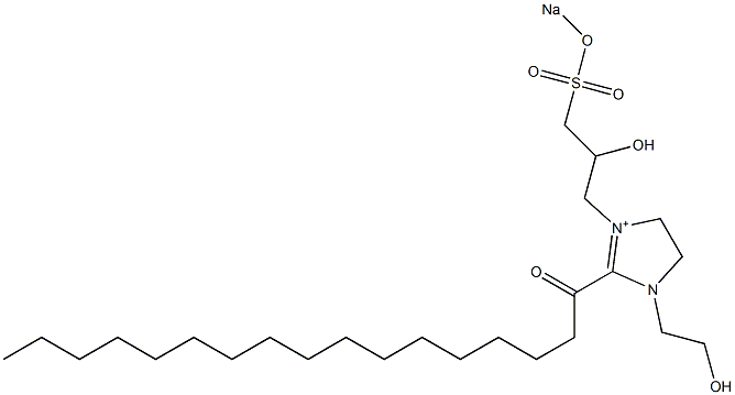 1-(2-Hydroxyethyl)-3-[2-hydroxy-3-(sodiooxysulfonyl)propyl]-2-heptadecanoyl-2-imidazoline-3-ium
