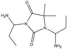 1,3-Bis(1-aminopropyl)-5,5-dimethylhydantoin Structure