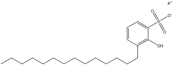  2-Hydroxy-3-tetradecylbenzenesulfonic acid potassium salt