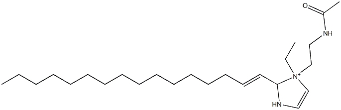  1-[2-(Acetylamino)ethyl]-1-ethyl-2-(1-hexadecenyl)-4-imidazoline-1-ium