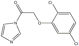 1-(1H-Imidazol-1-yl)-2-(2,5-dichlorophenoxy)ethanone Structure