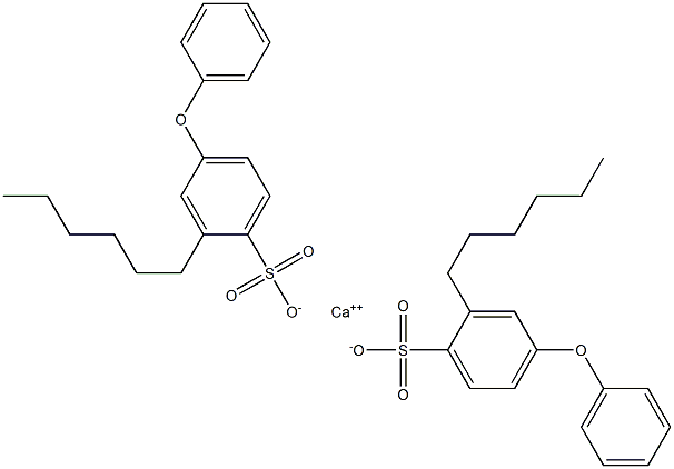 Bis(2-hexyl-4-phenoxybenzenesulfonic acid)calcium salt