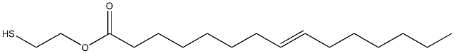 8-Pentadecenoic acid 2-mercaptoethyl ester Structure
