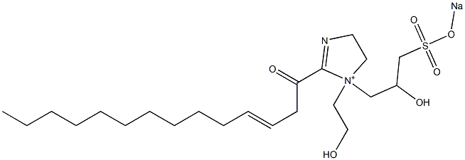 1-(2-Hydroxyethyl)-1-[2-hydroxy-3-(sodiooxysulfonyl)propyl]-2-(3-tetradecenoyl)-2-imidazoline-1-ium