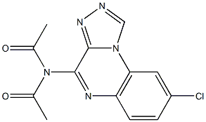 4-Diacetylamino-8-chloro[1,2,4]triazolo[4,3-a]quinoxaline|