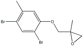  2,4-Dibromo-5-methylphenyl 2-methylglycidyl ether