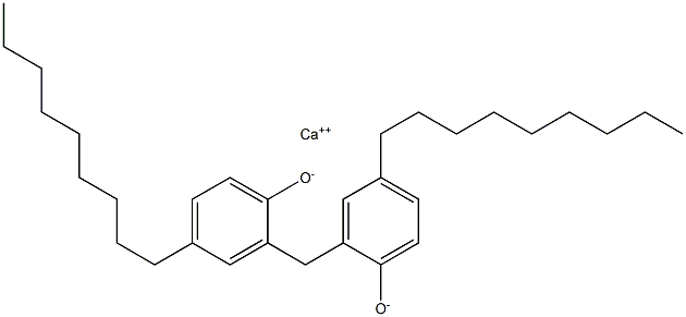 Calcium 2,2'-methylenebis(4-nonylphenoxide) Structure