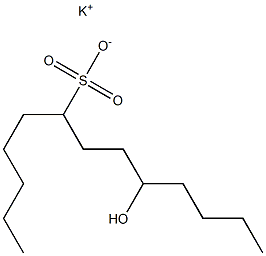 9-Hydroxytridecane-6-sulfonic acid potassium salt
