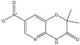 2,2-DIMETHYL-7-NITRO-2H-PYRIDO[3,2-B][1,4]OXAZIN-3(4H)-ONE Structure