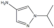 1-Isopropyl-1H-pyrazol-4-ylamine Structure