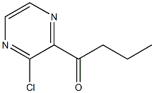 1-(3-chloropyrazin-2-yl)butan-1-one Struktur