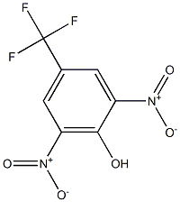3.5-二硝基-4-羟基三氟甲苯 结构式