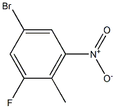 2-氟-4-溴-6-硝基甲苯, , 结构式
