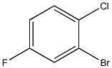 1-Chloro-2-bromo-4-fluorobenzene Struktur
