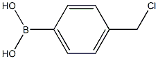 对氯甲基苯硼酸,,结构式