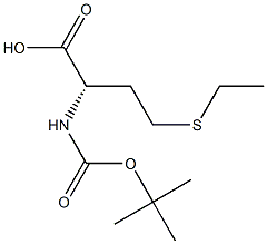 BOC-L-ETHIONINE Struktur