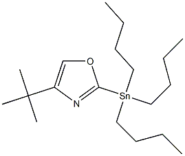 4-tert-Butyl-2-(tributylstannyl)-oxazole Structure