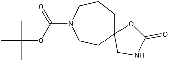 1-氧-8-N-BOC-3,8-二氮杂螺[4,6]十一烷-2-酮, 1331848-04-4, 结构式