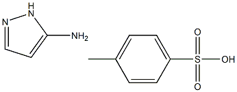 3-Aminopyrazole 4-toluenesulfonate Structure