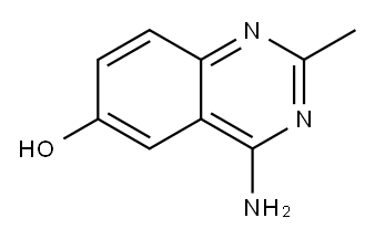 4-amino-2-methylquinazolin-6-ol Structure