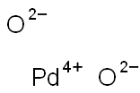 Palladium dioxide Struktur