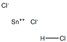 Stannous chloride hydrochloride solution 化学構造式