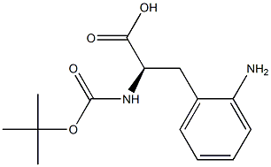 Boc-2-Amino-D-Phenylalanine Structure