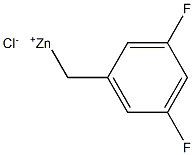 3,5-Difluorobenzylzinc chloride solution 0.5 in THF Struktur