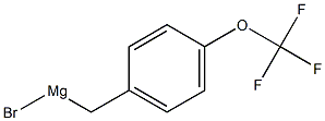 4-(Trifluoromethoxy)benzylmagnesium bromide solution 1.0 in diethyl ether Structure