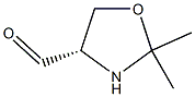 (4S)-2,2-dimethyl-1,3-oxazolidine-4-carbaldehyde Struktur