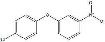 1-(4-chlorophenoxy)-3-nitrobenzene Struktur