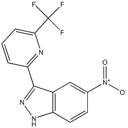 3-(6-(trifluoromethyl)pyridin-2-yl)-5-nitro-1H-indazole