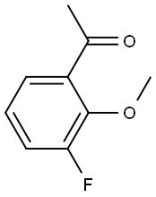 3'-Fluoro-2'-Methoxyacetophenone, 97% Struktur
