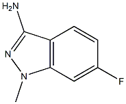 6-Fluoro-1-methyl-1H-indazol-3-amine Struktur
