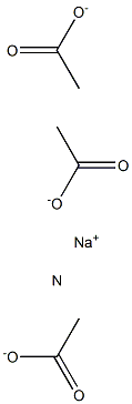 氨三乙酸钠 结构式