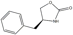 (S)/(R)-4-benzyl-2-oxazolidinone Struktur
