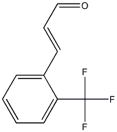 2-trifluoromethylcinnamaldehyde Structure