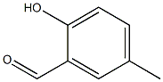 5-甲基-2-羟基苯甲醛,,结构式