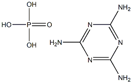 正磷酸三聚氰胺, , 结构式