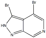 3,4-Dibromo-2H-pyrazolo[3,4-c]pyridine Struktur