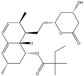 Simvastatin Impurity ZA-Ⅲ-05, , 结构式