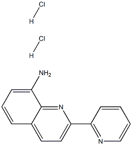 2-(PYRIDIN-2-YL)QUINOLIN-8-AMINE DIHYDROCHLORIDE Struktur