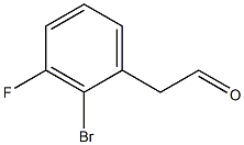 2-(2-bromo-3-fluorophenyl)acetaldehyde