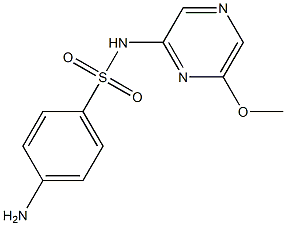 N1-(6-Methoxypyrazinyl)sulfanilamide Struktur