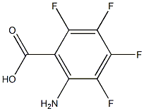 6-AMINO-2,3,4,5-TETRAFLUOROBENZOIC ACID Structure