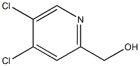 (4,5-Dichloro-pyridin-2-yl)-methanol Struktur