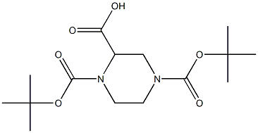 1,4-di-tert-butoxycarbonyl-2-piperazinecarboxylic acid