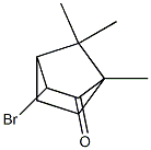 左旋-3-溴樟脑, , 结构式